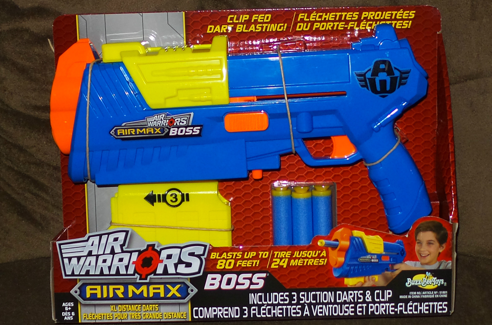 Air Warriors Ultra-Tek Wizard Dart Blaster, 2pk 