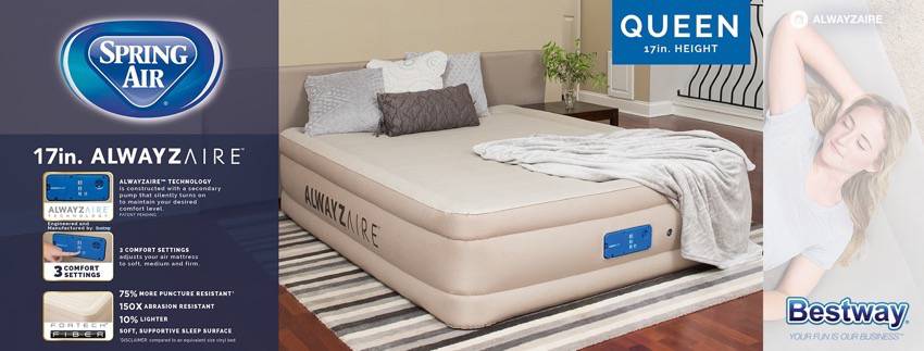 Bestway Air Mattress Mices Comments, Spring Air 17 Queen Air Bed